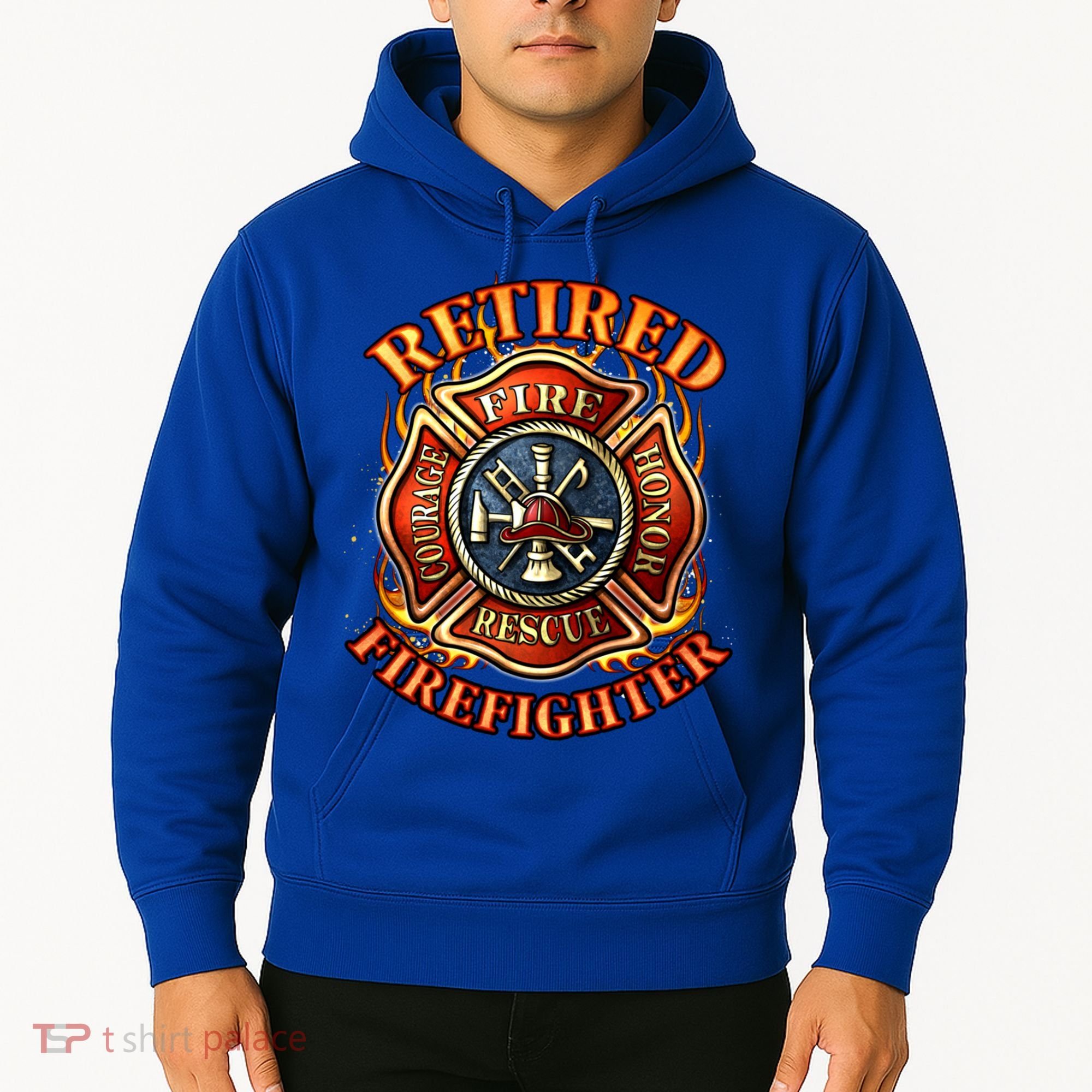 Retired Firefighter Gift Fire Retiret Party Gift Hoodie