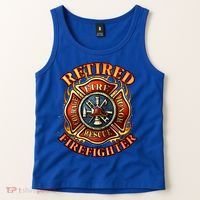 Retired Firefighter Gift Fire Retiret Party Gift Tank Top thumb 2