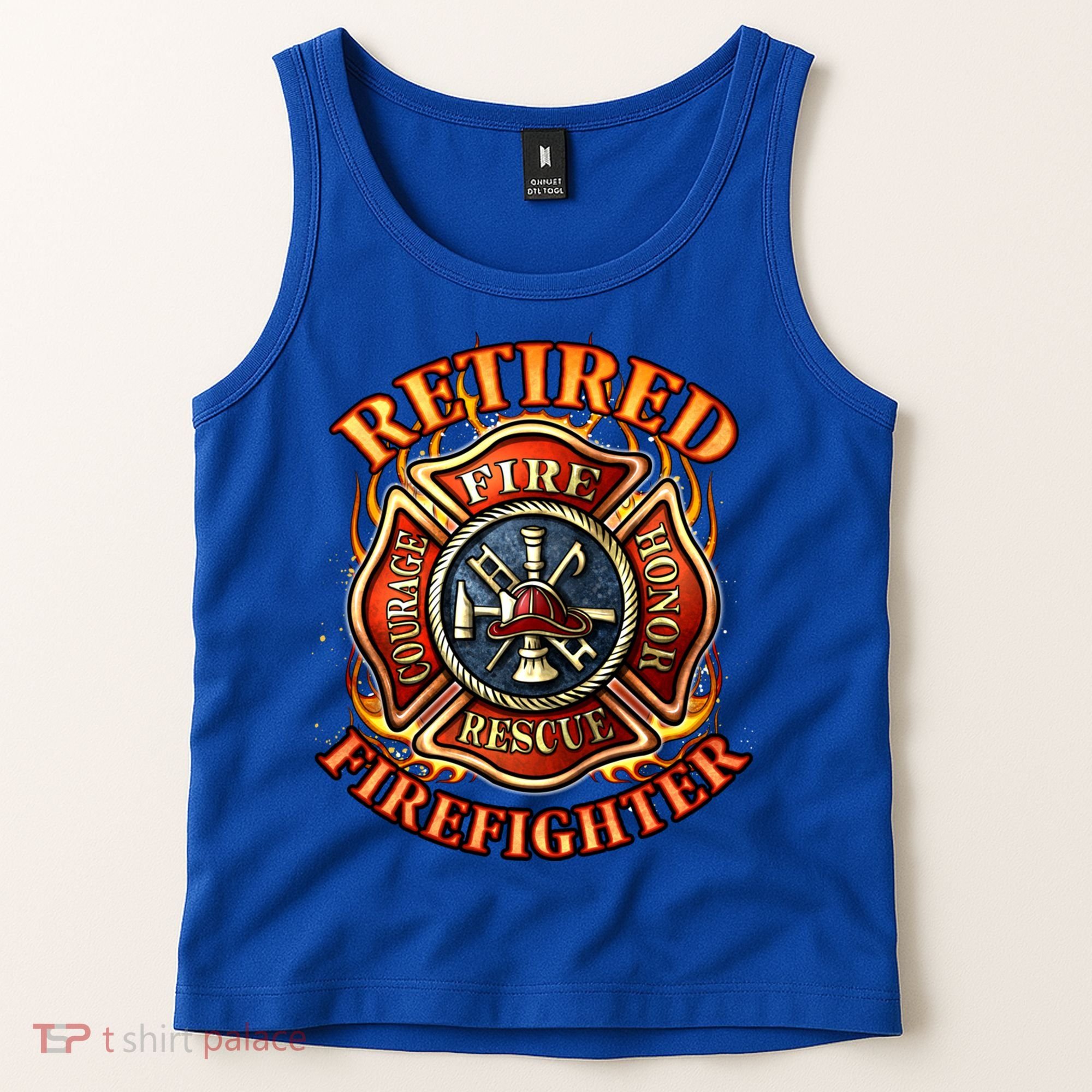 Retired Firefighter Gift Fire Retiret Party Gift Tank Top