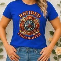 Retired Firefighter Gift Fire Retiret Party Gift Women's T-Shirt thumb 2