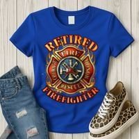 Retired Firefighter Gift Fire Retiret Party Gift Women's T-Shirt thumb 3