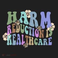 Retro Flower Harm Reduction Healthcare Overdose Awareness Tumbler thumb 3