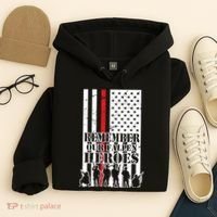 Remember Our Fallen Heroes Hoodie thumb 4