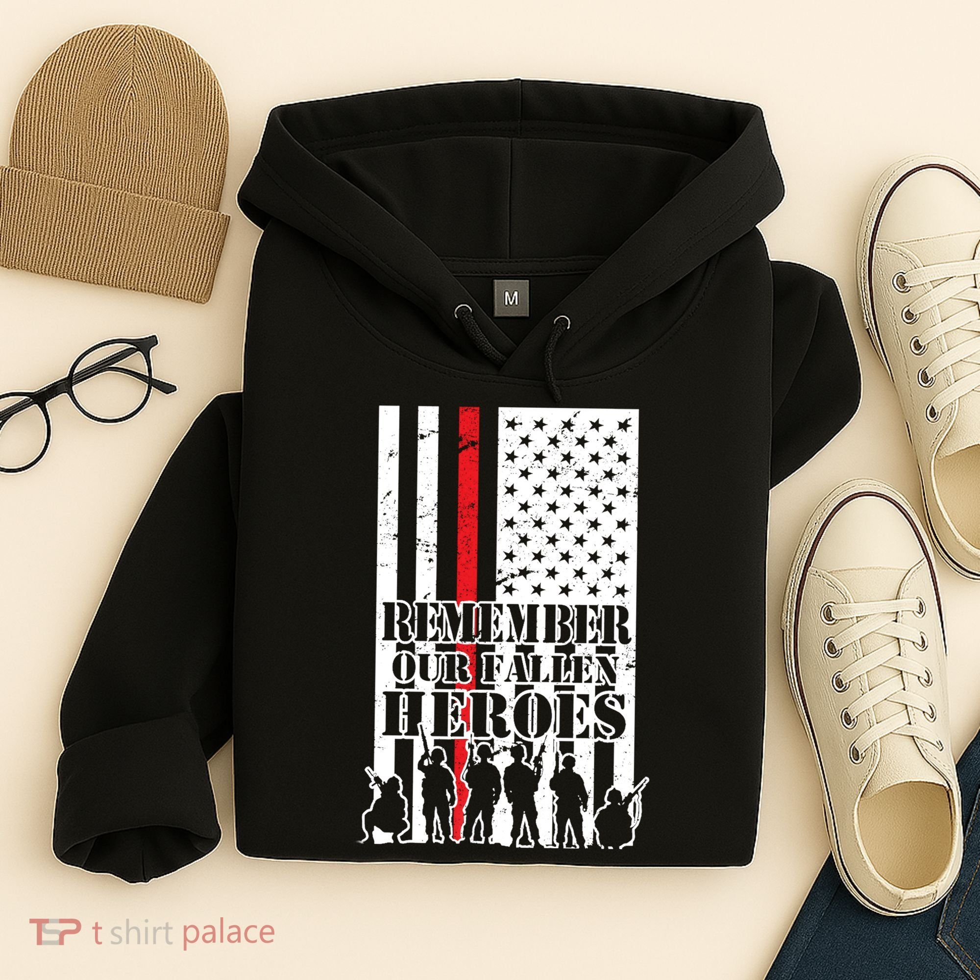 Remember Our Fallen Heroes Hoodie