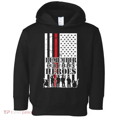 Remember Our Fallen Heroes Toddler Hoodie