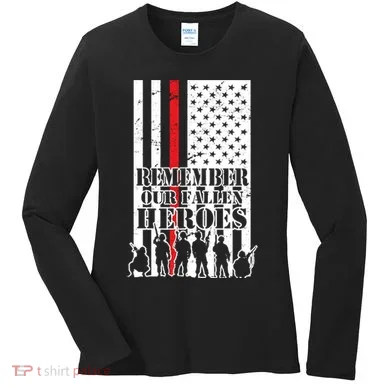 Remember Our Fallen Heroes Women's Long Sleeve Shirt