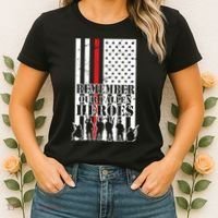 Remember Our Fallen Heroes Women's T-Shirt thumb 2