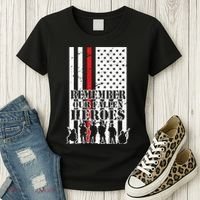 Remember Our Fallen Heroes Women's T-Shirt thumb 3