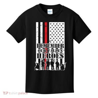 Remember Our Fallen Heroes Kids T-Shirt