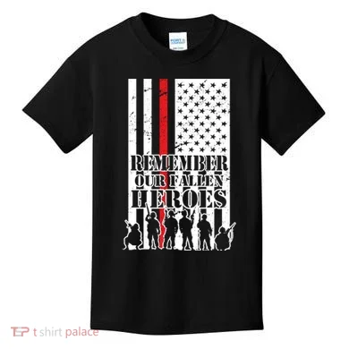 Remember Our Fallen Heroes Kids T-Shirt