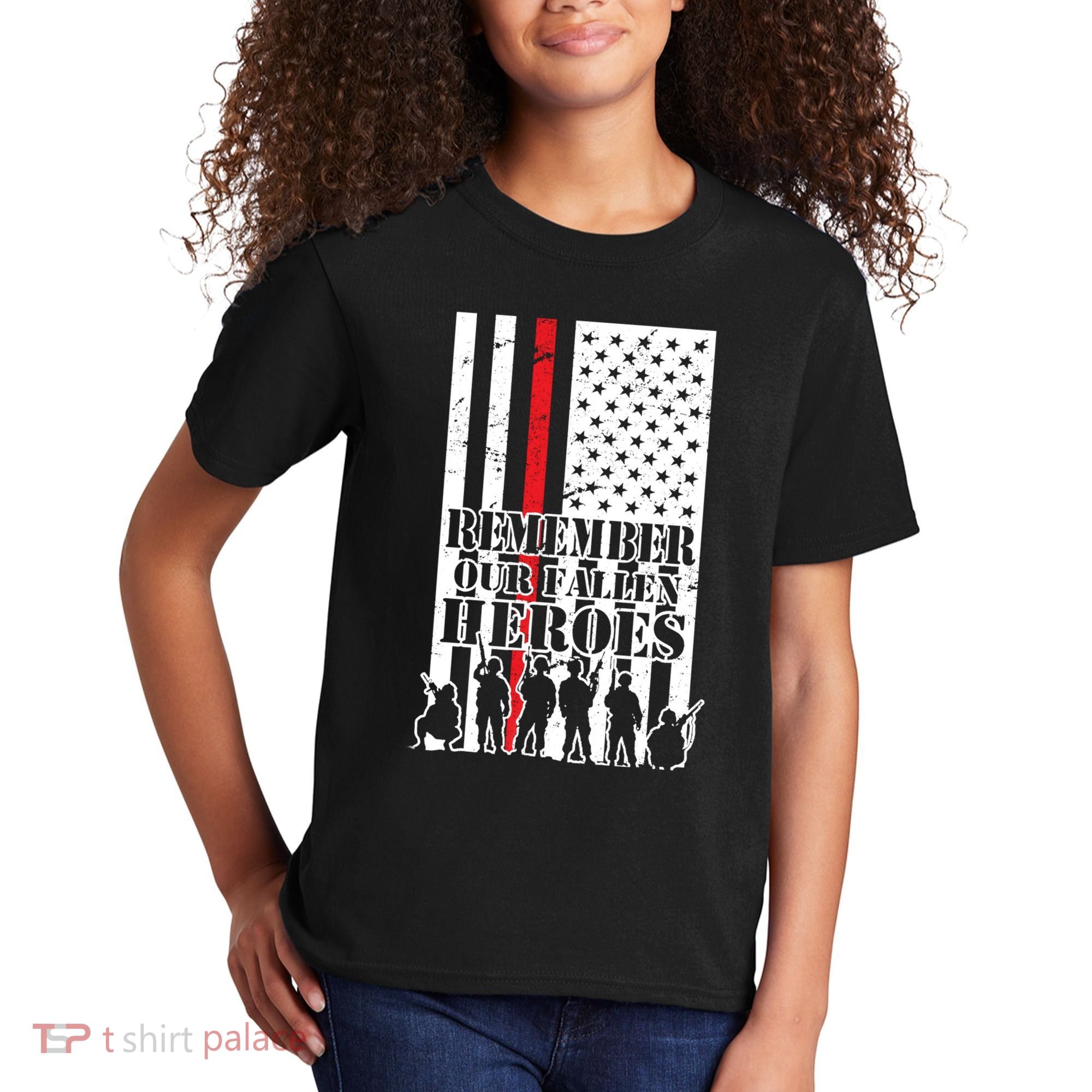 Remember Our Fallen Heroes Kids T-Shirt