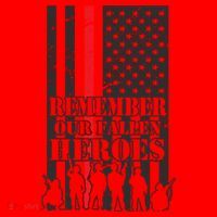 Remember Our Fallen Heroes Santa Hat thumb 1