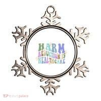 Retro Flower Harm Reduction Healthcare Overdose Awareness Ornament thumb 0