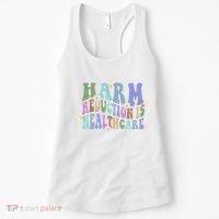 Retro Flower Harm Reduction Healthcare Overdose Awareness Women's Tank Top thumb 0
