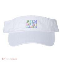 Retro Flower Harm Reduction Healthcare Overdose Awareness Visor thumb 0