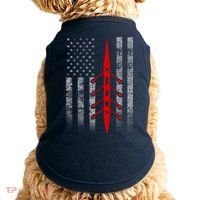 Rowing Flag Hoodie - Rowing Boat Flag Hooded Doggie Tank thumb 0