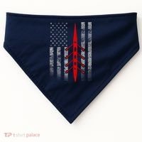 Rowing Flag Hoodie - Rowing Boat Flag Hooded USA-Made Doggie Bandana thumb 0
