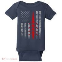 Rowing Flag Hoodie - Rowing Boat Flag Hooded Baby Bodysuit thumb 0