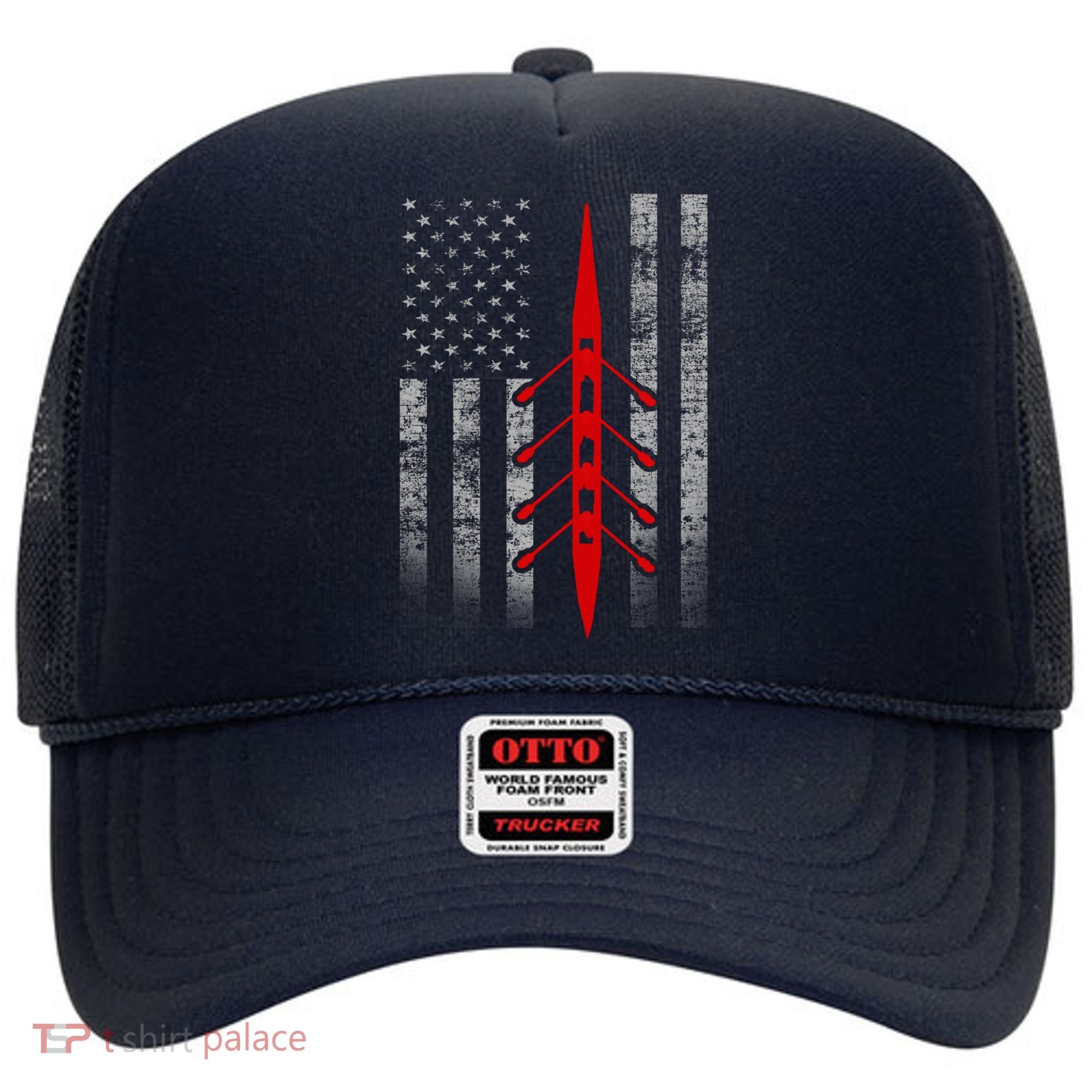 Rowing Flag Hoodie - Rowing Boat Flag Hooded Hat