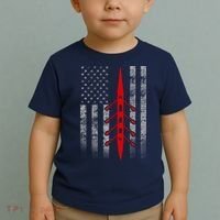 Rowing Flag Hoodie - Rowing Boat Flag Hooded Toddler T-Shirt thumb 2