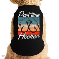 Retro Fishing Hooks Part Time Hooker Doggie Tank thumb 0