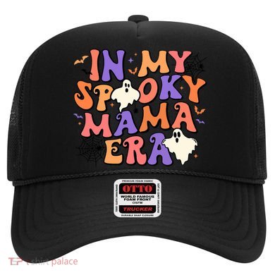 Retro Funny Halloween Spooky Cute Mom In My Spooky Mama Era Great Gift Hat