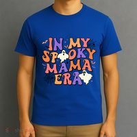 Retro Funny Halloween Spooky Cute Mom In My Spooky Mama Era Great Gift T-Shirt thumb 3
