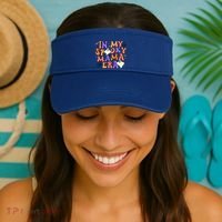 Retro Funny Halloween Spooky Cute Mom In My Spooky Mama Era Great Gift Visor thumb 2