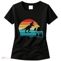 Retro Football Helmet Dinosaur T Rex Jersey Women Women's T-Shirt thumb 0