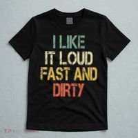 Retro Funny I Like It Loud Fast Dirty Dirt Bike Lover Enduro T-Shirt thumb 5