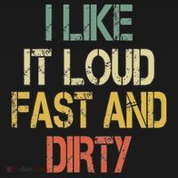 Retro Funny I Like It Loud Fast Dirty Dirt Bike Lover Enduro T-Shirt thumb 7