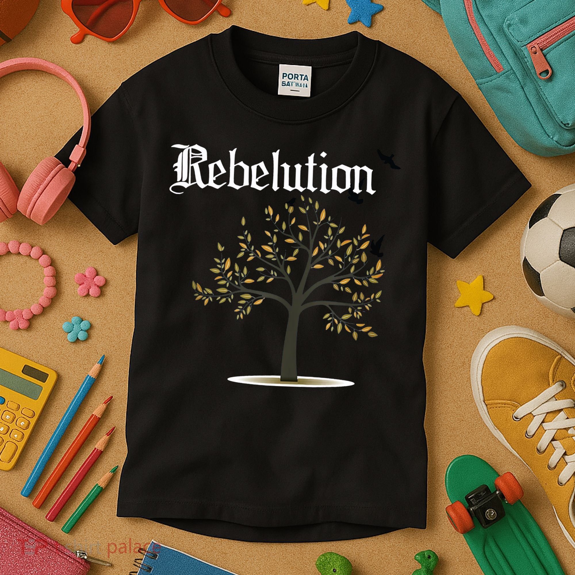 Rebelution Falling Into Place Kids T-Shirt