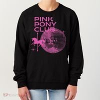 Retro Funny IM Gonna Keep On Dancing Pink Pony Clubs Disco Women's Sweatshirt thumb 0