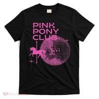 Retro Funny IM Gonna Keep On Dancing Pink Pony Clubs Disco T-Shirt thumb 0