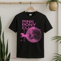 Retro Funny IM Gonna Keep On Dancing Pink Pony Clubs Disco T-Shirt thumb 2