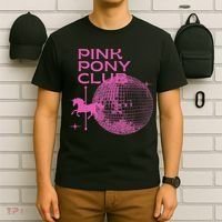 Retro Funny IM Gonna Keep On Dancing Pink Pony Clubs Disco T-Shirt thumb 6