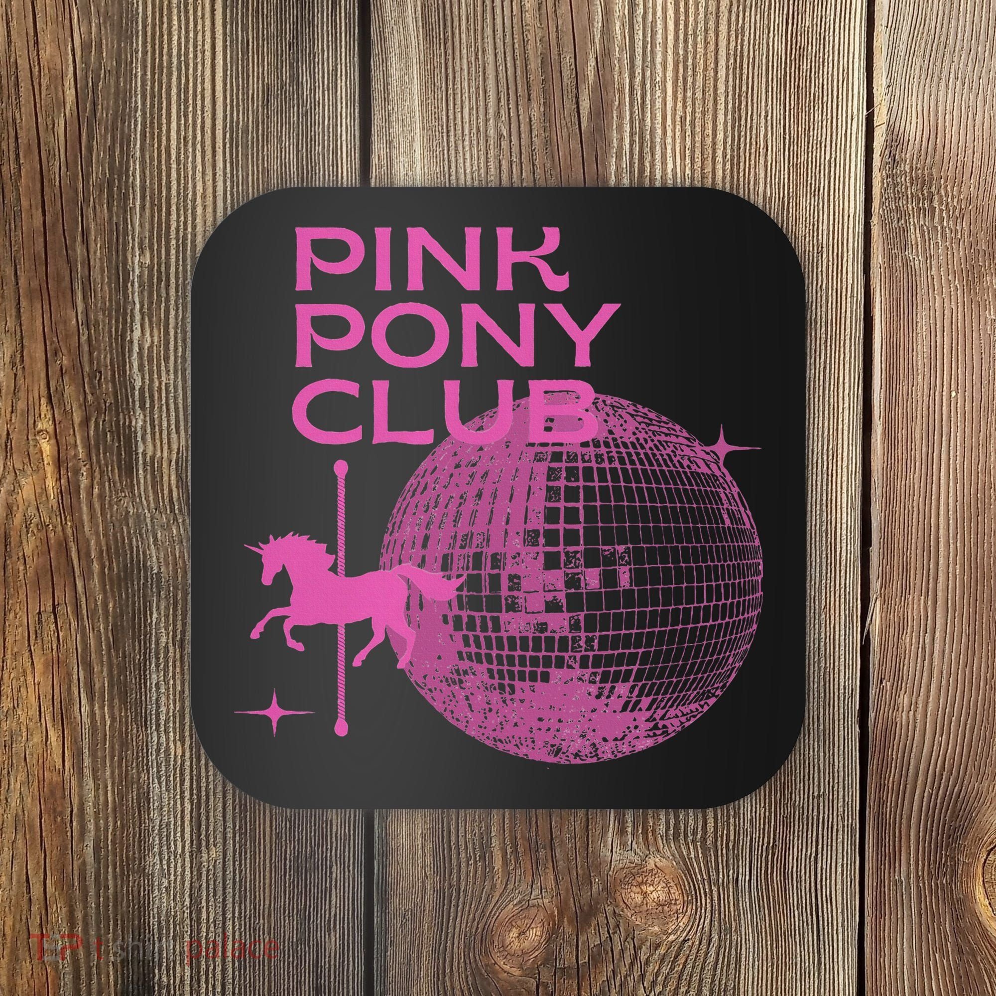 Retro Funny IM Gonna Keep On Dancing Pink Pony Clubs Disco Coaster