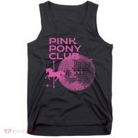 Retro Funny IM Gonna Keep On Dancing Pink Pony Clubs Disco Tank Top thumb 0