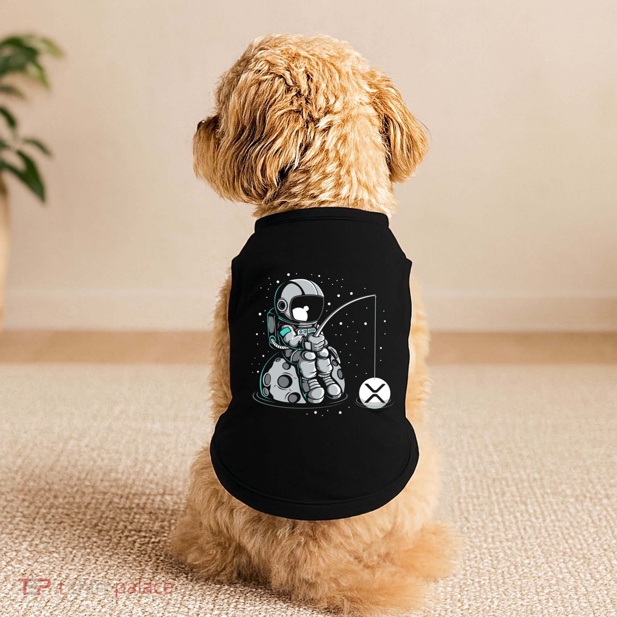 Ripple Fishing Krypto Bullrun Xrp Token Rich Millionaire Gift Doggie Tank