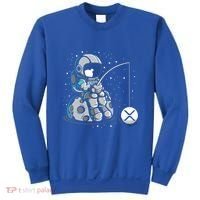 Ripple Fishing Krypto Bullrun Xrp Token Rich Millionaire Gift Sweatshirt thumb 0