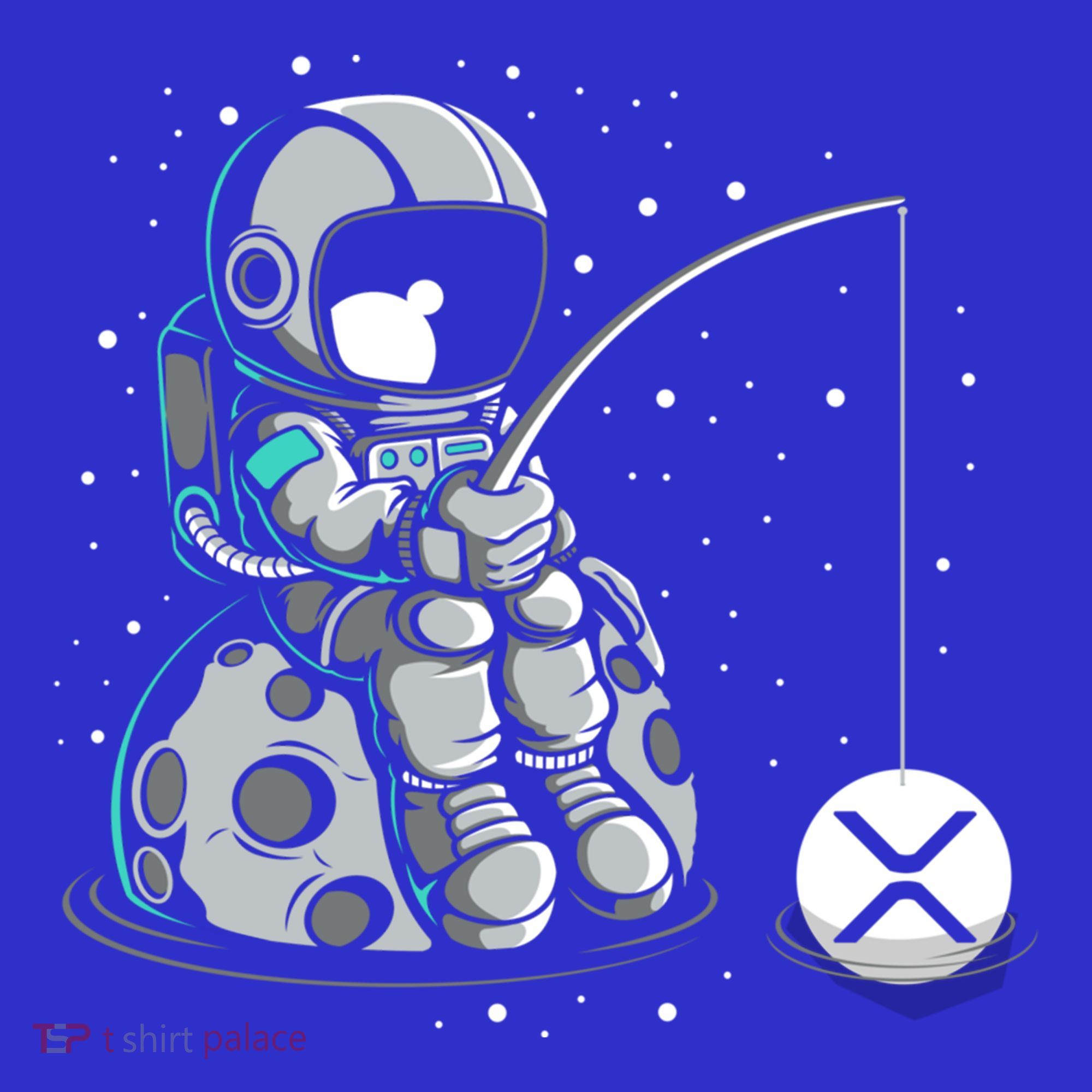 Ripple Fishing Krypto Bullrun Xrp Token Rich Millionaire Gift Mousepad