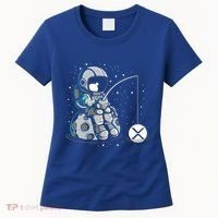 Ripple Fishing Krypto Bullrun Xrp Token Rich Millionaire Gift Women's T-Shirt thumb 0