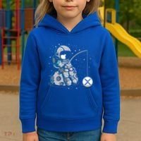 Ripple Fishing Krypto Bullrun Xrp Token Rich Millionaire Gift Kids Hoodie thumb 3