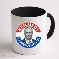 Robert F Kennedy Jr For President In 2024 Emblem Button Coffee Mug thumb 1