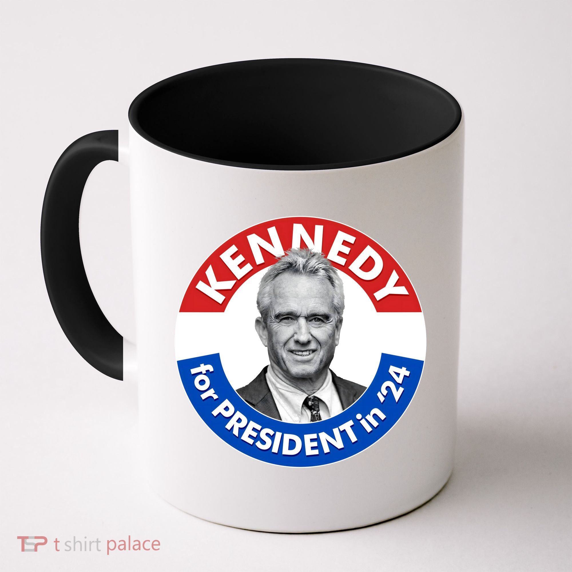 Robert F Kennedy Jr For President In 2024 Emblem Button Coffee Mug