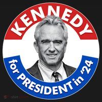 Robert F Kennedy Jr For President In 2024 Emblem Button Women's Hoodie thumb 2