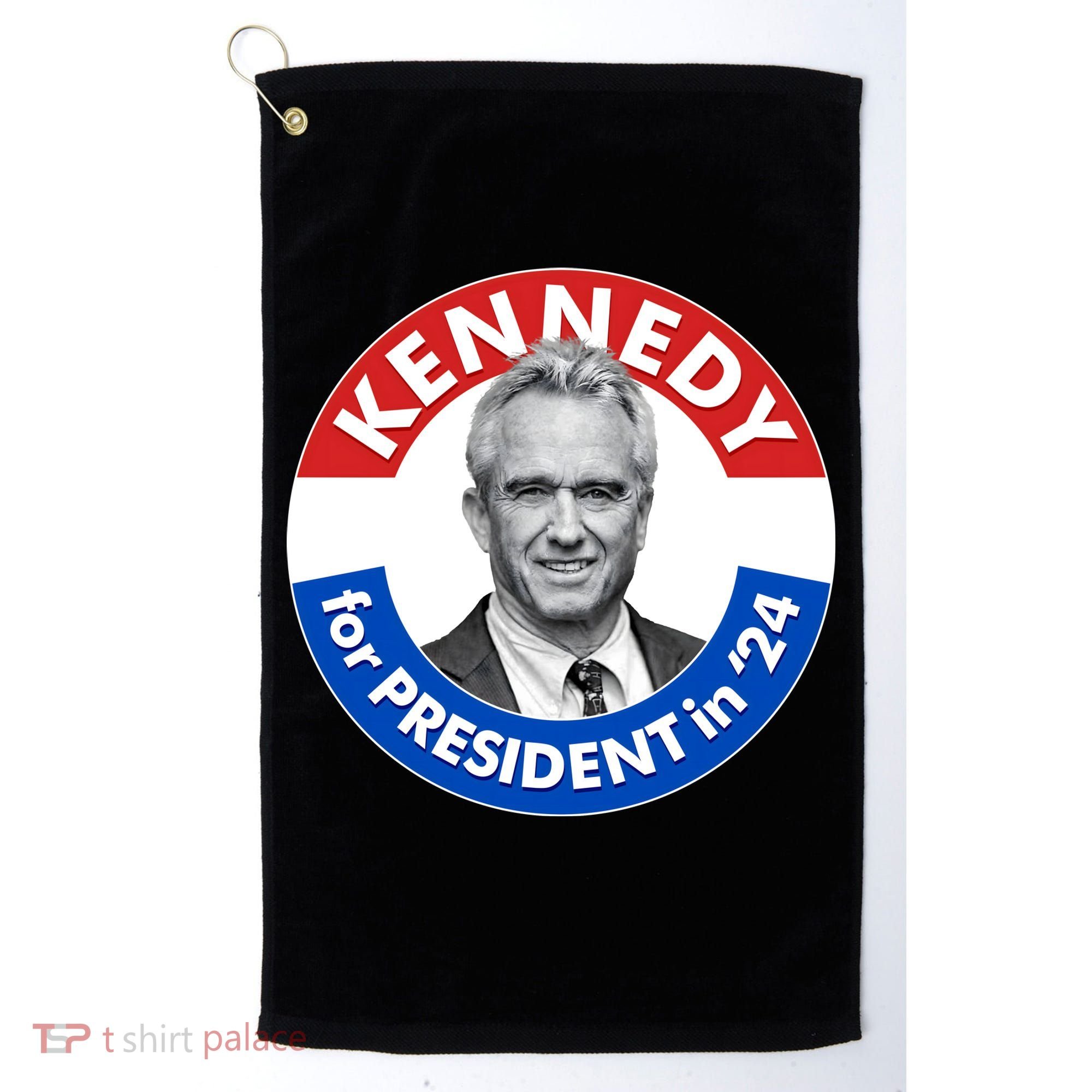 Robert F Kennedy Jr For President In 2024 Emblem Button Golf Towel