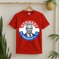 Robert F Kennedy Jr For President In 2024 Emblem Button T-Shirt thumb 2