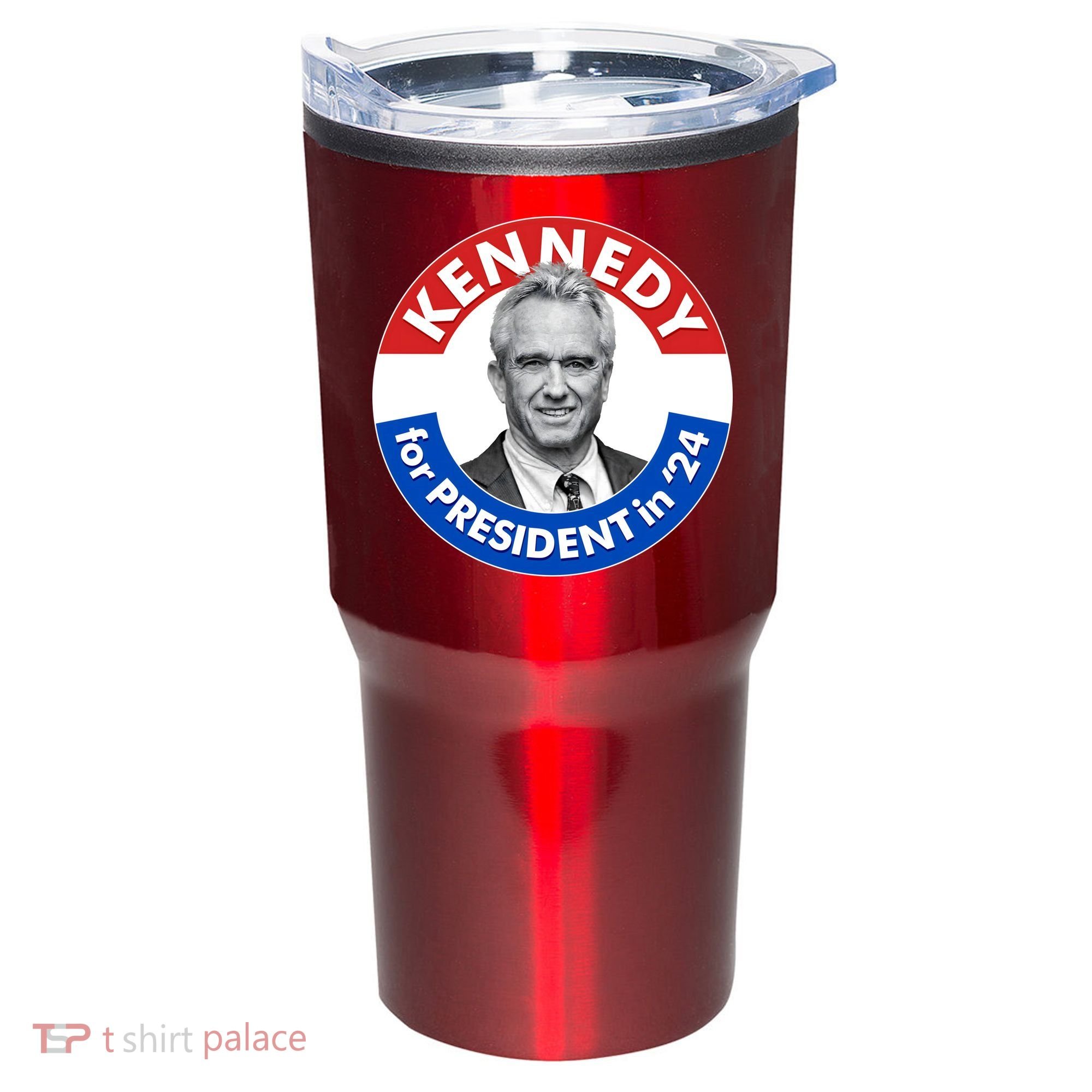 Robert F Kennedy Jr For President In 2024 Emblem Button Tumbler