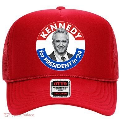 Robert F Kennedy Jr For President In 2024 Emblem Button Hat